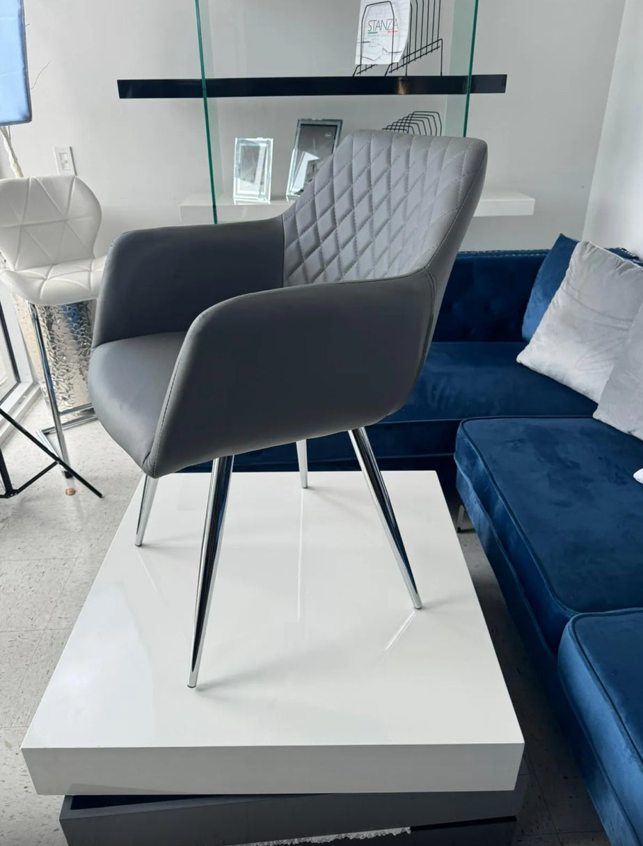 Alba Dining Chair Grey