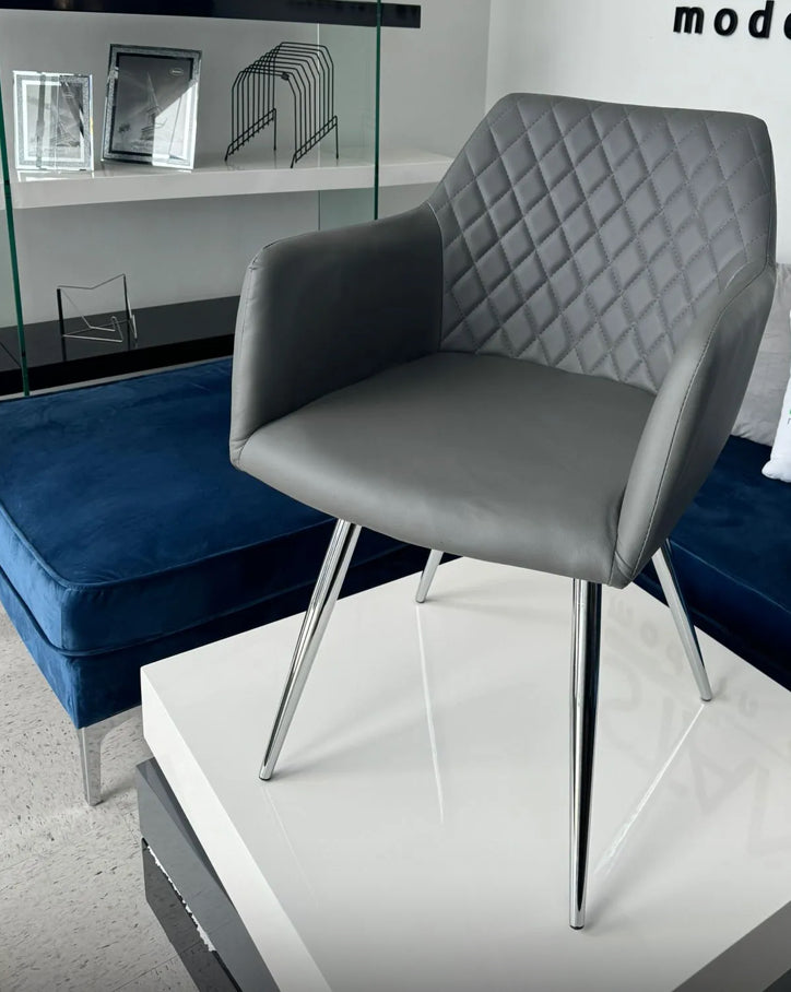 Alba Dining Chair Grey