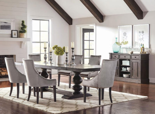 PHELPS DINING ROOM	Includes: One (1) dining table and six (6) side chairs