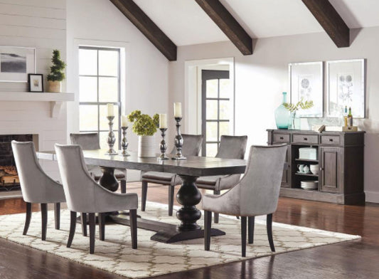PHELPS DINING ROOM	Includes: One (1) dining table and six (6) side chairs