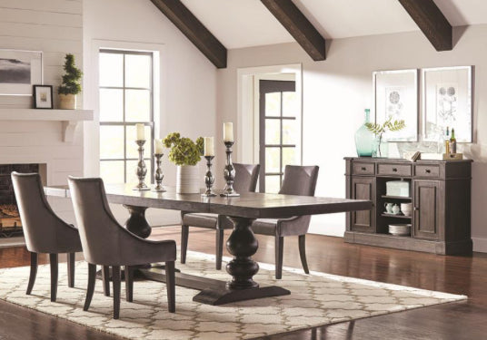 PHELPS DINING ROOM	Includes: One (1) dining table and six (6) side chairs